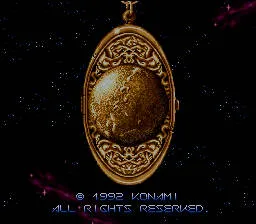Axelay's end screen shows a gold medal floating against space.