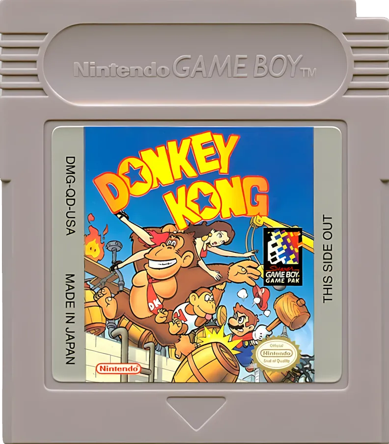 Donkey Kong '94 Game Boy cartridge.