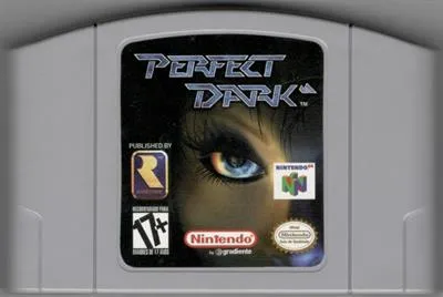 Perfect Dark Brazilian Gradiente N64 cartridge.